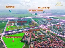 Đất nền sát đại học - gần siêu dự án Sun Group 500ha - sổ hồng trao tay - giá chỉ từ 45tr/m2