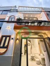 Nhà Phan Văn Trị dt 35m2 ngang 5 trệt 1L giá có 5.25 tỷ