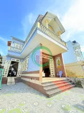 Nhà Xe Hơi Ngủ Trong Nhà DT 144m² (7.4x19.5m) Nở Hậu 8.5m , Đoàn Nguyễn Tuấn, Hưng Long, 0908074771