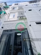 BÁN NHÀ HOÀNG HOA THÁM P5 PHÚ NHUẬN 4 TẦNG FULL NT 5PN 36m² 6.5T TL