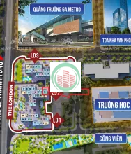 Căn góc 2PN London RẺ nhất Vinhomes Ocean Park