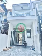 Nhà mới, hẻm 1 xẹt QL13, đối diện chợ Bưng Bầu, TC 60m², đường nhựa 5m, giá 2,65 tỷ