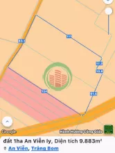 Bán 1ha đất 2 mặt tiền tại xã An Viễn . Trảng Bom .