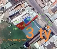 Bán lô đất thổ kế bên siêu thị San Hà Lạc Tấn giá 3 tỷ