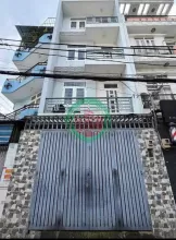 Bán nhà MT Lê Lai P12 Tân Bình nhà nở hậu 1 trệt 3 lầu 1 sân thượng