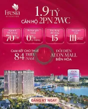 CĂN HỘ CAO NHẤT TP BIÊN HÒA 30 TẦNG VIEW SÔNG ĐỒNG NAI ĐỐI DIỆN AEON MALL ĐANG XÂY DỰNG