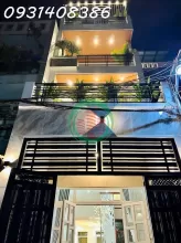 Nhà 4 tầng Phạm Văn Chiêu, Gò Vấp: 60m2, 3PN, sổ hồng, giá 8.5 tỷ thương lượng, vị trí đẹp, tiện ích đầy đủ, liên hệ 0931408386.