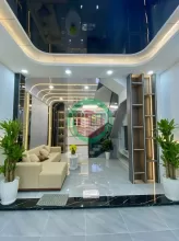 Nhà phố  vừa hoàn thiện 1 trệt 2 lầu có sân thượng giá tốt