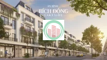 Liền kề 1 Bích Động Lakeside – trục 22m – mặt tiền 6m– 114m² – giá từ 65 triệu/m²