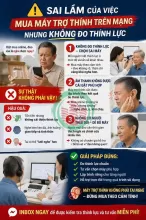 Bán máy trợ thính tốt,uy tín,chính hãng thanh hóa.