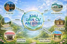 CHỈ TỪ 2XX TRIỆU – SỞ HỮU NGAY ĐẤT SỔ ĐỎ RIÊNG TẠI TRUNG TÂM AN BÌNH – LẠC THỦY