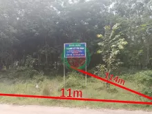 BẮC TÂN UYÊN, NGÂN HÀNG THANH LÝ ĐẤT NGANG 11M, DT 1536.8M2, ĐƯỜNG BÊ TÔNG 4M, GIÁ  1 TỶ 606