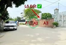 Bán Đất trục chính Thôn Cõi, cổng chính khu công nghiệp Tam Dương 1, Vĩnh Phúc 105m, 1tỷ 90, kinh doanh.