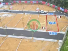 Cảnh báo - lô đất 2 mặt tiền siêu hiếm tại Hoà Lạc nằm sát QL21 - DT 105,5m2 full thổ cư, sẵn sổ