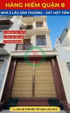 CHỈ 20M RA MT ÂU DƯƠNG LÂN - NHÀ 3 TẦNG CÓ SÂN THƯỢNG, CHUẨN ĐẸP - GIÁ 6,9 TỶ