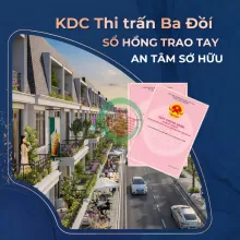 CHỈ HƠN 300TR – CHỐT NGAY ĐẤT TRUNG TÂM BA HÀNG ĐỒI | SỔ ĐỎ SẴN – KHAI THÁC NGAY