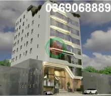 Cho thuê tòa nhà 7 tầng - 2 hầm - 1 tum tại ngã tư đường lớn liên huyện Đông Anh. 0369068889