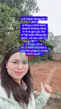 CHỤC CHÍNH KINH DOANH TẠI XUÂN ĐỒNG TÂN MIMH -XÃ SÓC SƠN THÀNH PHỐ HN - DIỆN TÍCH 103,8 M -KHUÔN THỬA ĐẸP -RÀNH CHO NHÀ ĐẦU TƯ THÔNG THÁI