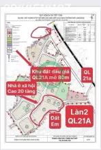 Đất gần trục lớn không bao giờ thiếu người hỏi.Có dòng người có nhu cầu có dòng tiền, em đang có 37 Lô đất ngay làn 2 QL21.