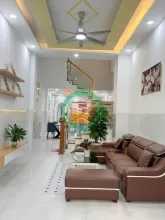 Hẻm 2 Sẹc - Hẻm Xe Hơi - 6 Tỷ Nhỉnh - Bình Tân - Nhà Đẹp - Tặng Full Nội Thất - Kế Aeon Mall - Gần Chợ, Trường Học - Giáp Tân Phú - 3 TẦNG - 83M2(3,6×23) - 4PN