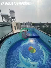 HƠN 9 TỶ- BIỆT THỰ  CAO CẤP CÓ HỒ BƠI- THANG MÁY- NGANG 7 x 14- ĐƯỜNG NGUYỄN HỮU THỌ- GÀN KDC ZEIT REVER.