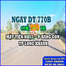 5,2x25. Ngay DT770b, P Hàng Gòn, Đồng Nai. Giá Chỉ 980Tr