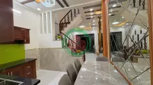 NHÀ ĐẸP-GIÁ TỐT NHÀ MỚI ĐẸP LUNG LINH 3 TẦNG-HẺM OTO 5m-HIỆP THÀNH-Q12- 5,x TỶ (x nhỏ xíu)