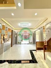 Q7 – NHÀ 4 TẦNG HẺM 5M -  NGAY NAM LONG, PHÚ THUẬN – Ô TÔ NGỦ TRONG NHÀ