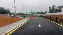 Siêu hiếm lô góc 2 mặt tiền view hồ Đồng Trạng gần ĐHQG, DT 102,5m2 full thổ cư, sẵn sổ