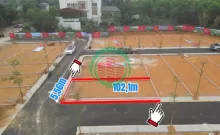 SIÊU PHẨM ĐẤT NỀN  NGÃ TƯ LỤC QUÂN CHỈ NHỈNH 3X