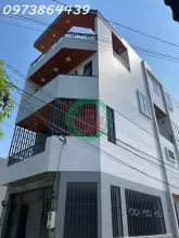 SIÊU PHẨM LÔ GÓC 4 TẦNG – THANG MÁY XỊN – GARA 2 Ô TÔ – GẦN SONG HÀNH - LÊ LỢI - HÓC MÔN