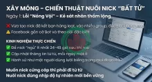 Tại Sao 90% Nick Facebook Vừa Lập Đã Bay Màu? Chiến Thuật Nuôi Nick 
