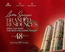 XUỐNG TIỀN NGAY  – NHẬN NHÀ CĂN HỘ CAO CẤP LUSSO SAIGON