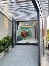 4 tỷ nhỉnh . BÌNH TÂN.Nhà mới xây,gần Chợ Phú Lâm, giáp Q6, Tên Lửa, hẻm thông thoáng- 3 tầng , 40mv (4×10)