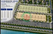 Bán đất giãn dân Kim Tiên Xuân Nộn,Đông Anh, Hà Nội 120m2Giá 5x/m2 giá hơn 6 tỷ