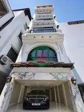 BÁN GẤP NHÀ PHỐ ĐÀM QUANG TRUNG, LÔ GÓC 6 TẦNG THANG MÁYẦNG