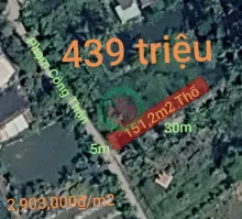 Bán lô đất thổ giá đầu tư gần Quốc Lộ 50B giá 439 triệu