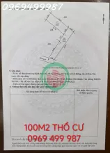 CẦN BÁN GẤP LÔ ĐẤT THỔ CƯ 100m² – GẦN ĐH FPT & KHU CÔNG NGHỆ CAO