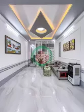 Cần bán nhà 1 trệt 1 lầu khu vực Bình Chánh có sổ hồng riêng hoàn công đầy đủ