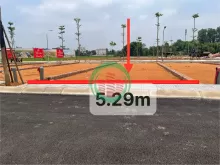 ĐẤT ĐÁU GIÁ THÔN 6 LA GIÁN XÃ HÒA LẠC  100m, MT 5.29 _ FULL THỔ CƯ