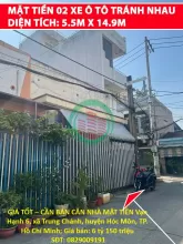 GIÁ TỐT – CẦN BÁN CĂN NHÀ MẶT TIỀN Vạn Hạnh 6, xã Trung Chánh, huyện Hóc Môn, TP. Hồ Chí Minh