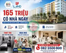 Happy Home 2PN + 2WC - Thanh toán 30% (165 Triệu) sở hữu ngay, sổ hồng riêng⁠