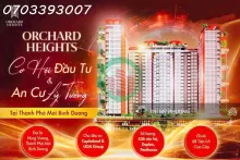 Orchard Heights - chỉ cần 1 tỷ 800 triệu, công chứng sang tên ngay căn 3PN + MT Đại Lộ Hùng Vương