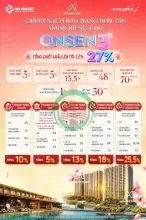 SỨC NÓNG LỊCH SỬ NGÀY 26/04: ONSEN 3 CHARMORA CITY 