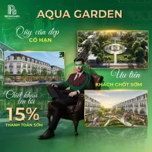 Aqua Garden Hòa Bình: Đất Nền Trung Tâm Thành Phố – Chỉ Từ 600 Triệu/Lô!