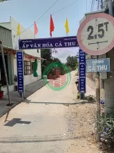 Bán đất trung tâm xã Phú Thạnh 1286m² có 300m² thổ cư, đường Cả Thu xe hơi tới đất