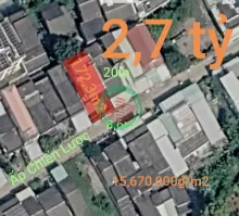 Bán gấp nhà 1 trệt , 1 lầu ngay vị trí trung tâm giá 2,7 tỷ