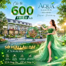chỉ cần 30% giá trị sản phẩm có ngay lô đất đẹp tại KDT Thống Nhất