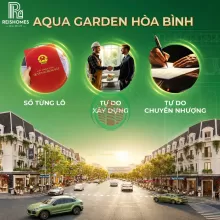 chỉ cần 600tr sở hữu ngay lô đất đẹp tạiAQUA GAQRDEN