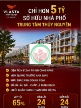 Chỉ Hơn 5 Tỷ Sở Hữu Nhà Phố Trung Tâm Thủy Nguyên - Hải Phòng